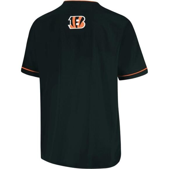 NEW NFL Cincinnati Bengals Game Day Button Down Baseball Mesh Jersey - Picture 3 of 5